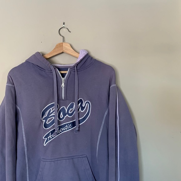 Vintage Tops - Vintage BOCA Lavender Hoodie